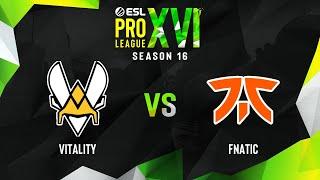 Vitality vs fnatic | Map 1 Nuke | ESL Pro League Season 16 - Group A