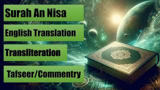 Surah An-Nisa, English Translation, Transliteration and Tafseer/ Commentary - Quran4ever.com