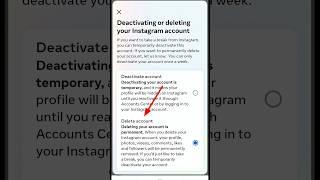 Instagram account delete kaise kare permanently #shorts #short #sspanwar