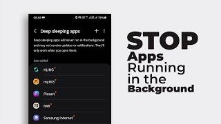 How to Stop Background Running Apps on Android, Save Battery and Prevent Overheating!