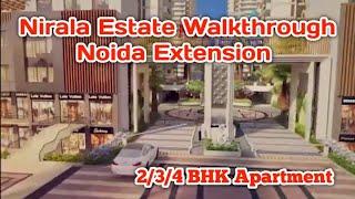 Niral Estate Walkthrough | 2/3/4 BHK Luxury Apartment in Noida Extension @superarea