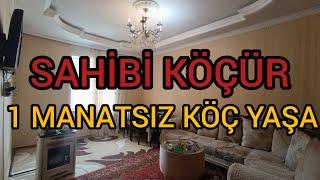 XARİCİ ÖLKƏYƏ KÖÇÜRBÜTÜN ƏŞYALARI İLƏ 3 OTAQ EVHAVAYI                           #mulkevalqısatqısı