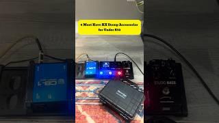 4 Must Have HX Stomp Accessories  #hxstomp #musician #tour #tech #gear  #bassfeatured