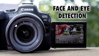 How to Use Face and Eye Detection on Canon R6 | Photo Tutorial for Beginners