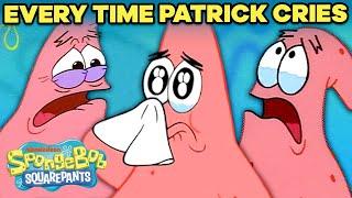Every Time Patrick CRIES Ever  SpongeBob
