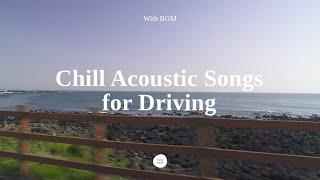 [BGM] Scenic Coastal Drive in Jeju with Feel-Good Music l Beach Vibes, Uplifting Songs