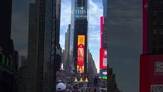 #timesquarenewyork #Nandamuri Taraka Rama Rao (Sr. NTR) గారు...  #joharntr #Mahanadu #Ntr #Tdp #ap