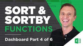 SORT & SORTBY Functions Dashboard Part 4 of 6