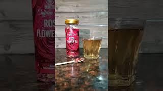 Rose Flower Tea | Best Green Tea | Blue Tea Review | Weight Loss Green Tea  #tastethebestt_ #shorts