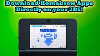 Download Homebrew Apps Directly on your 3DS! (Easy guide)