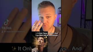 Neville Goddard: "It Only Take 3 Days to Manifest What You Want!"