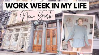 NYC Work Week in my Life VLOG! Meetings, Meal Prep, Cashmere Sweaters