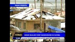 DSWD builds first bunkhouse in Cateel