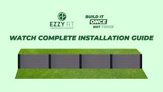 Sleepers Installation Complete Guide | Ezzy FiT - Composite Retaining Wall