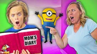 Minions Help me Read Mom's Secret Diary!