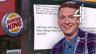 Joe Lycett Replies to SPAM Emails & Burger King Gets Tested? | Joe Lycett's Got Your Back