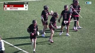 Ohio State vs Utah Lacrosse Highlights | 2025 College Lacrosse