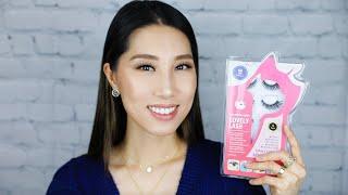 How I Apply Faux Mink Eyelashes | beauty cat dual eyelash tutorial and review | ChrisHanXoxo