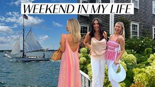coastal grandmother on nantucket ️ weekend in my life