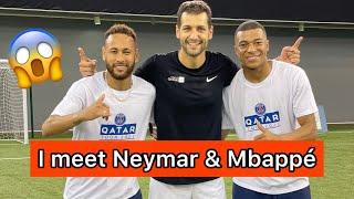 Skills with Neymar and Mbappé  skills with football pros ️ #neymar #mbappe