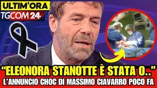  ELEONORA GIORGI - MASSIMO CIAVARRO SOTTO CHOC :" PURTROPPO STANOTTE..