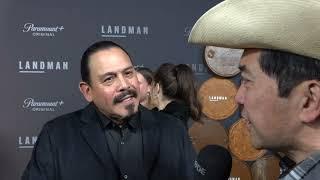 Emilio Rivera Carpet Interview at Paramount+'s Landman Premiere