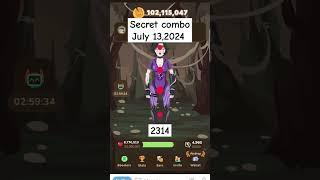 secret combo today | July 13 ,2024 | Level 8 #memefi #secretcombo #playtoearn #web3