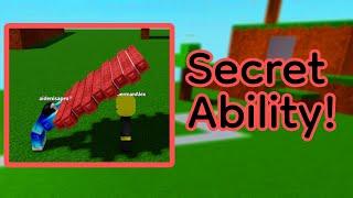 HOW TO GET SECRET ABILITY + SHOWCASE! | Ability Wars