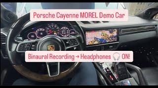 Porsche Cayenne Full Morel Demo System - Binaural Demo Recording