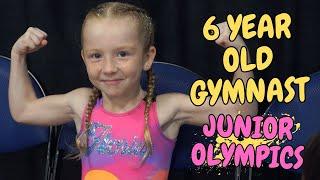 6 Year Old GYMNAST WINS JUNIOR OLYMPICS!