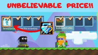 BUYING ITEMS FOR DLS!!?? GOT TROLLED!!!│GROWTOPIA