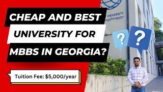 Want to Study MBBS in Georgia on a Budget? Check Out East-West University!