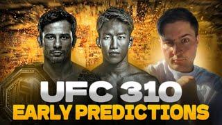 UFC 310 - Pantoja vs Asakura | Early Predictions Live |