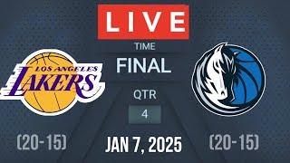 NBA LIVE! DALLAS MAVERICKS vs LOS ANGELES LAKERS  January 7, 2025 MAVERICKS vs LAL 2K25