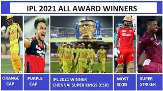 IPL 2021 Awards Winners List | Top 10 IPL 2021 Awards | Top10Bucket