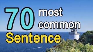 70 most common sentence | learn english | improve english