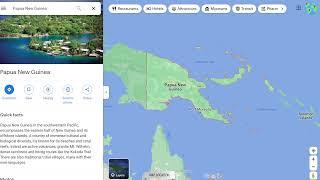 Where on the map - Papua New Guinea