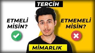 Mimarlık okumak ve Okumamak için 3'er NEDEN - Üniversite Tercihleri