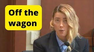 Learn English idioms with Amber Heard: Off the wagon