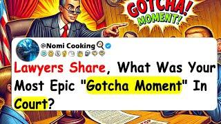 Lawyers Share, What Was Your Most Epic "Gotcha Moment" in Court?