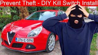 How to install DIY KILL SWITCH on Modern Cars and Prevent Theft