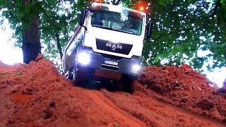 AWESOME RC TRUCK Moments! MAN! MB Arocs! Scania! ScaleART! Wedico! Tipper! Hook-lifter! Transport!
