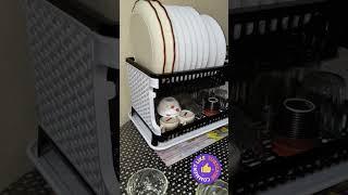 Amazon Brand - Solimo Plastic Dish Drainer #unboxing #we_nodh #wenodh