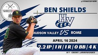 Ben Shields Vs. Aberdeen 4/16/24