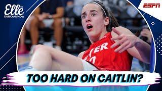 Is the WNBA too hard on Caitlin Clark? | The Elle Duncan Show