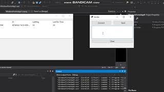 UDP Connection - Windows Form Application