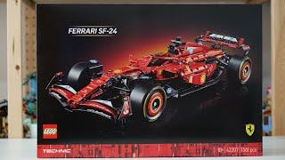LEGO Technic 42207 Ferrari SF 24 F1 Car - LEGO Speed Build Review