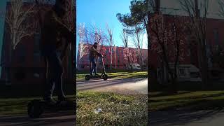 mira este video ,aconsejable antes de frenar brusco con un patinete eléctrico !!