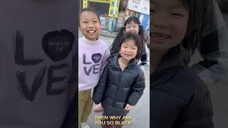 Chinese kids asked me,why I’m so black? #china #african #black