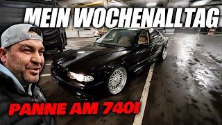 Mein Wochenalltag - Messe-/Ausstellungsabbau + Panne am BMW 740i